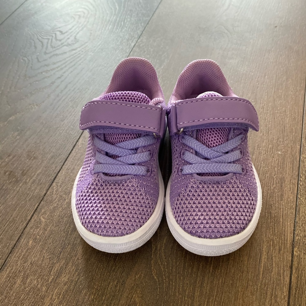 NEW Toddler Girl Purple Sneakers